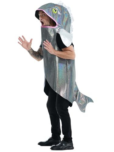 JUST FOR PARTY Fisch-Kostüm für Erwachsene, lustige Tiere, Cosplay, Kostüm-Outfits, Einheitsgröße von JUST FOR PARTY