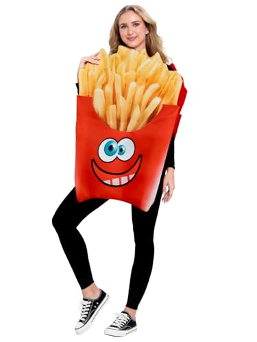 JUST FOR PARTY Pommes Frites Kostüm für Erwachsene von JUST FOR PARTY