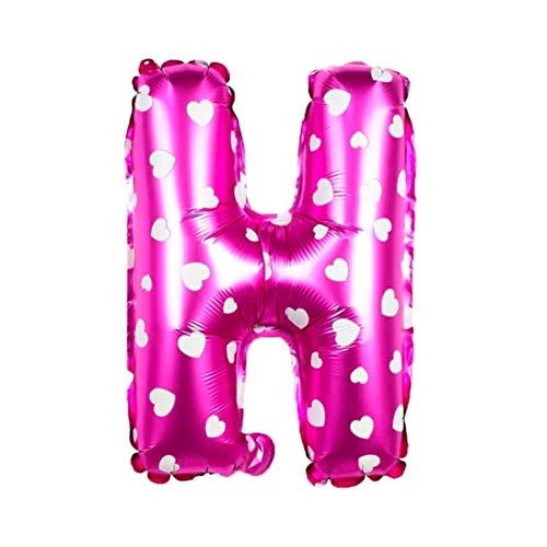 Justfox - Buchstaben Luftballon 40CM Folienballon Rosa H Justfox - Buchstaben Luftballon 40CM Folienballon Rosa H von Justfox
