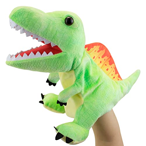 JUSTQUNSEEN Dinosaurier Handpuppen Dinosaurier Spielzeug, Dinosaurier Puppen für Kinder, Dinosaurier Kuscheltiere, Fingerpuppen, Geschenke, Dinosaurier Spielzeug ab 3 4 5 6 JUSTQUNSEEN Dinosaurier Handpuppen Dinosaurier Spielzeug, Dinosaurier Puppen für Kinder, Dinosaurier Kuscheltiere, Fingerpuppen, Geschenke, Dinosaurier Spielzeug ab 3 4 5 6 von JUSTQUNSEEN
