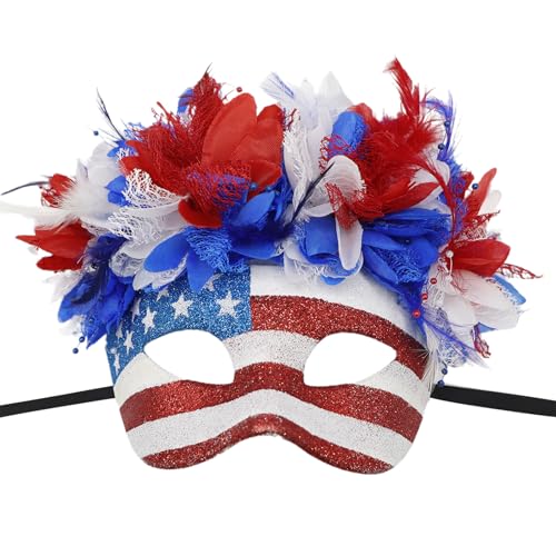 JUYAXIN Feathered Maskerade Halloween Party Pailletten Dekoration Maskerade Halbgesicht für Damen Herren Cosplay JUYAXIN Feathered Maskerade Halloween Party Pailletten Dekoration Maskerade Halbgesicht für Damen Herren Cosplay von JUYAXIN