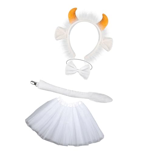 JUYAXIN Rinder-Haarband, Halloween-Haarband, Plüsch, Kuhohren, Haarreif, Kostümzubehör, Tier-Kopfbedeckung, Make-up-Dekorationen, Requisiten JUYAXIN Rinder-Haarband, Halloween-Haarband, Plüsch, Kuhohren, Haarreif, Kostümzubehör, Tier-Kopfbedeckung, Make-up-Dekorationen, Requisiten von JUYAXIN