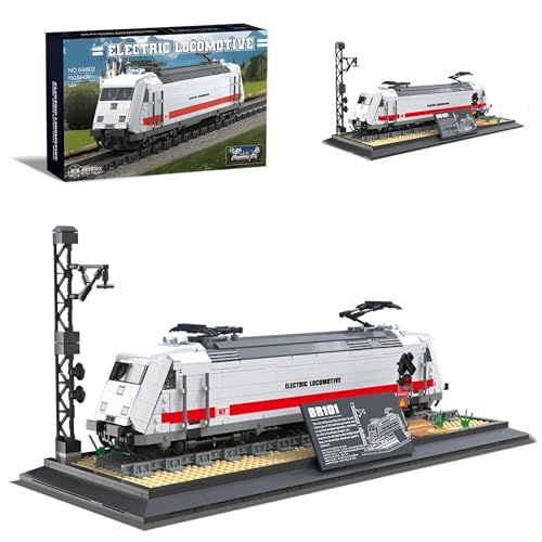 Dampfeisenbahn Baukastene, 1928 Teile Retro Dampflok Express Zug Modell Bausteine Spielzeug mit Schienen, Eisenbahn Lokomotive Klemmbausteine, Geschenk für Kinder und Erwachsene Dampfeisenbahn Baukastene, 1928 Teile Retro Dampflok Express Zug Modell Bausteine Spielzeug mit Schienen, Eisenbahn Lokomotive Klemmbausteine, Geschenk für Kinder und Erwachsene von JVAVNE