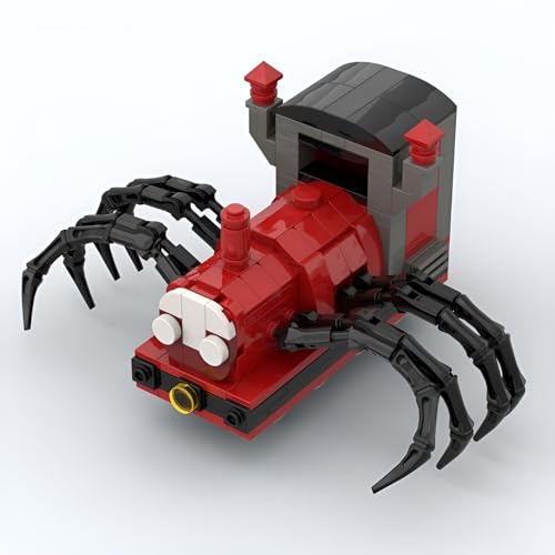JVAVNE Choo Choo Charles Horror Spinnenzug Bausteine Set, 266 Teile Charles Zug Klemmbausteine Modell, Sammlerstück Verfolgungsjagd Bausatz Spielzeug, Geschenk für Erwachsene Jugendliche JVAVNE Choo Choo Charles Horror Spinnenzug Bausteine Set, 266 Teile Charles Zug Klemmbausteine Modell, Sammlerstück Verfolgungsjagd Bausatz Spielzeug, Geschenk für Erwachsene Jugendliche von JVAVNE