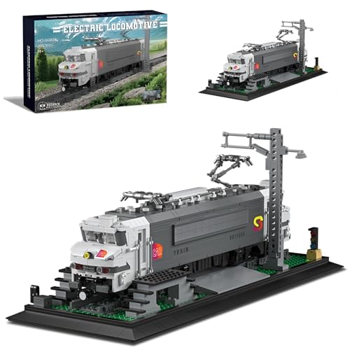 JVAVNE Dampfeisenbahn Baukastene, 2053 Teile Retro Dampflok Express Zug Modell Bausteine Spielzeug mit Schienen, Eisenbahn Lokomotive Klemmbausteine, Geschenk für Kinder und Erwachsene JVAVNE Dampfeisenbahn Baukastene, 2053 Teile Retro Dampflok Express Zug Modell Bausteine Spielzeug mit Schienen, Eisenbahn Lokomotive Klemmbausteine, Geschenk für Kinder und Erwachsene von JVAVNE