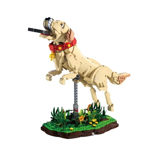 JVAVNE Hunde Bausteine, 1257 Teile MOC Hunde Klemmbausteine, Kreative Tier Modell Dekoration Baustein Spielzeug, Geschenk für Kinder und Erwachsene JVAVNE Hunde Bausteine, 1257 Teile MOC Hunde Klemmbausteine, Kreative Tier Modell Dekoration Baustein Spielzeug, Geschenk für Kinder und Erwachsene von JVAVNE