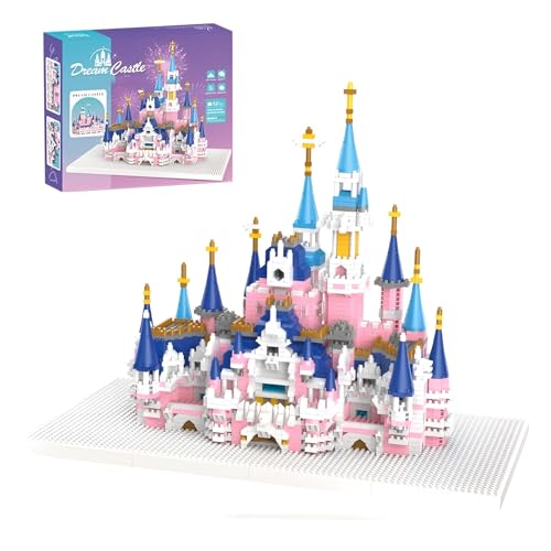 JVAVNE Mikro Schloss Bausteine, 3008 Teile Mini Architectur Schloss Klemmbausteine, STEM Sammlerstück Architektur Bauspielzeug, Geschenk für Kinder und Erwachsene JVAVNE Mikro Schloss Bausteine, 3008 Teile Mini Architectur Schloss Klemmbausteine, STEM Sammlerstück Architektur Bauspielzeug, Geschenk für Kinder und Erwachsene von JVAVNE