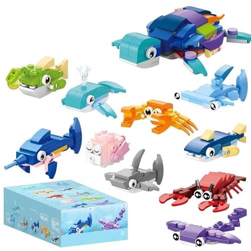 JVAVNE Mini Tiere VögelBausteine Spielzeug, 274 Teile 10 in 1 Schildkröten Klemmbausteine Set, STEM Tier Modell Bausatz, Geschenke für Erwachsene und Kinder JVAVNE Mini Tiere VögelBausteine Spielzeug, 274 Teile 10 in 1 Schildkröten Klemmbausteine Set, STEM Tier Modell Bausatz, Geschenke für Erwachsene und Kinder von JVAVNE