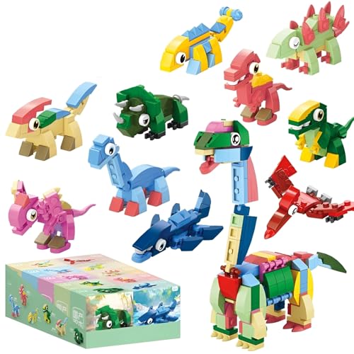 JVAVNE Mini Tiere VögelBausteine Spielzeug, 371 Teile 10 in 1 Dinosaurier Klemmbausteine Set, STEM Tier Modell Bausatz, Geschenke für Erwachsene und Kinder JVAVNE Mini Tiere VögelBausteine Spielzeug, 371 Teile 10 in 1 Dinosaurier Klemmbausteine Set, STEM Tier Modell Bausatz, Geschenke für Erwachsene und Kinder von JVAVNE