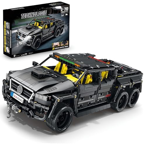 JVAVNE Technik Sportwagen Bausteine, 2162 Teile RC Geländewagen Klemmbausteine, Rennwagen Modell Bausatz Spielzeug, Geschenke für Erwachsene und Kinder, Kompatibel mit Großen Marken JVAVNE Technik Sportwagen Bausteine, 2162 Teile RC Geländewagen Klemmbausteine, Rennwagen Modell Bausatz Spielzeug, Geschenke für Erwachsene und Kinder, Kompatibel mit Großen Marken von JVAVNE