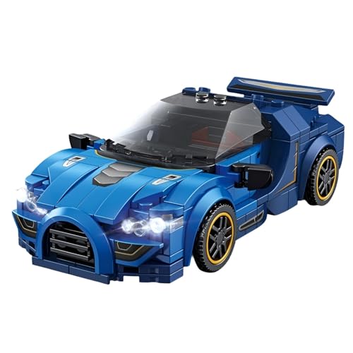 JVAVNE Technik Sportwagen Bausteine, Sportwagen Klemmbausteine, Supersport Wagen Bausatz Konstruktions Modell Spielzeug, Geschenke für Erwachsene und Kinder, 331 Teile (T1075) von JVAVNE