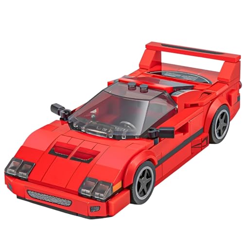 JVAVNE Technik Sportwagen Bausteine, Sportwagen Klemmbausteine, Supersport Wagen Bausatz Konstruktions Modell Spielzeug, Geschenke für Erwachsene und Kinder, 337 Teile (T1077) von JVAVNE