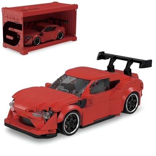 JVAVNE Technik Sportwagen Bausteine Set für GT86, 417 Teile Rennwagen Klemmbausteine, Retro Speed Champion Rennwagen Modell Spielzeug, Geschenke für Erwachsene und Kinder JVAVNE Technik Sportwagen Bausteine Set für GT86, 417 Teile Rennwagen Klemmbausteine, Retro Speed Champion Rennwagen Modell Spielzeug, Geschenke für Erwachsene und Kinder von JVAVNE