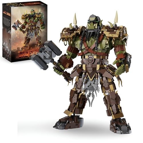 JVAVNE Technik Xenomorph Modell Bausteine, 1776 Teile ORC Sarr Mech Warrior Klemmbausteine, Kreative Actionfigur MOC Bausatz Modell Spielzeug, Geschenk für Erwachsene und Kinder JVAVNE Technik Xenomorph Modell Bausteine, 1776 Teile ORC Sarr Mech Warrior Klemmbausteine, Kreative Actionfigur MOC Bausatz Modell Spielzeug, Geschenk für Erwachsene und Kinder von JVAVNE