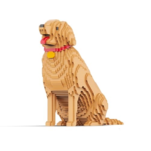 JVAVNE Tier Hund Serie Bausteine, 2929 Teile Golden Retriever Mikro Klemmbausteine, Mini Bausteine Tier Kreatives Modell Spielzeug, Geschenk für Erwachsene und Mädchen JVAVNE Tier Hund Serie Bausteine, 2929 Teile Golden Retriever Mikro Klemmbausteine, Mini Bausteine Tier Kreatives Modell Spielzeug, Geschenk für Erwachsene und Mädchen von JVAVNE
