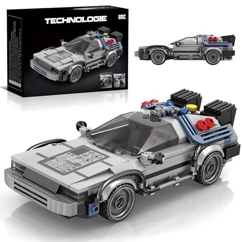 Technik Rennwagen Bausteine Bausatz, DMC Superauto Klemmbausteine, Speed Champions Superfahrzeug Modell Spielzeug, Geschenk für Kinder und Erwachsene, 405 Teile von JVAVNE
