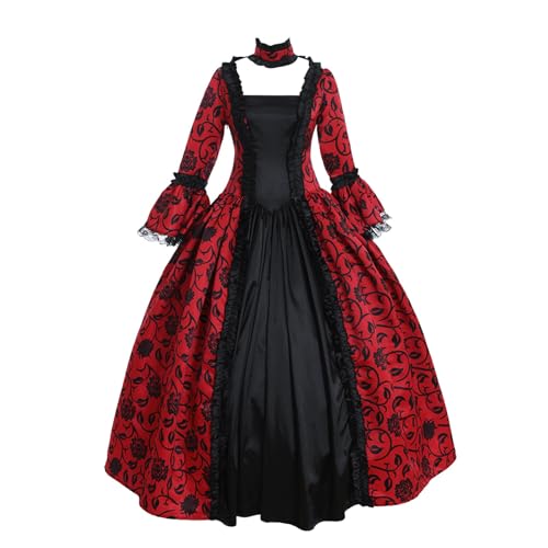 Damen Mittelalterliche Kleid Kurzarm Schnürung Mittelalter Ballkleider Retro Halloween Party Cosplay Kostüm damenmittelalter kleidung damenhalloween kleidhexenkostüm damenkleidung damenkostüm Damen Mittelalterliche Kleid Kurzarm Schnürung Mittelalter Ballkleider Retro Halloween Party Cosplay Kostüm damenmittelalter kleidung damenhalloween kleidhexenkostüm damenkleidung damenkostüm von JVHYANFUL