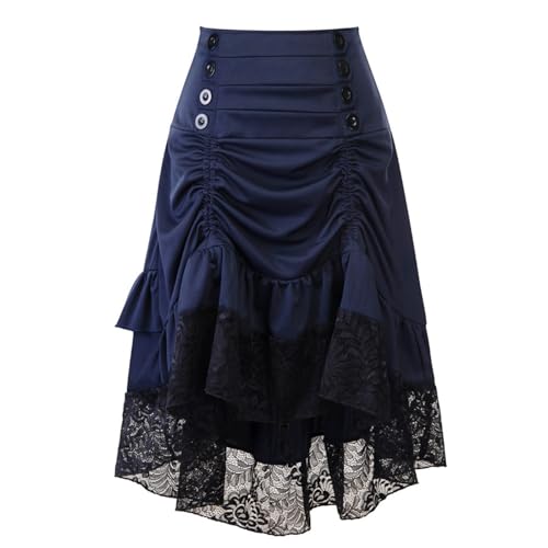 Gothic Kleidung Damen Mittelalter Rock Piratenkostüm Set Kleid Mit Piraten Korsett Faschingskostüm Für Halloween Karneval Steampunk Rocke Vintage Röcke Viktorianisches Renaissance Piratenrock Gothic Kleidung Damen Mittelalter Rock Piratenkostüm Set Kleid Mit Piraten Korsett Faschingskostüm Für Halloween Karneval Steampunk Rocke Vintage Röcke Viktorianisches Renaissance Piratenrock von JVHYANFUL