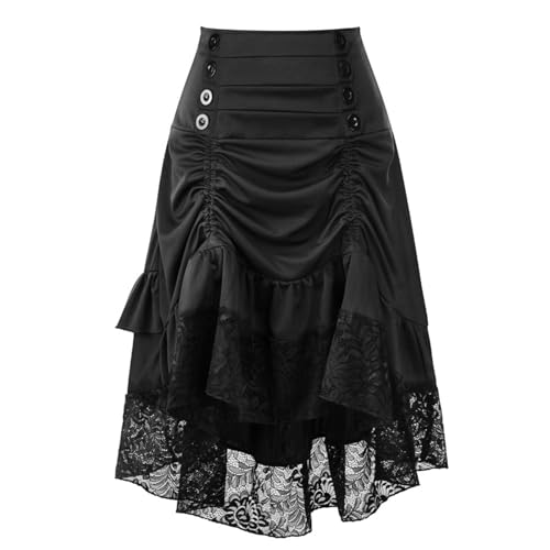 Gothic Kleidung Damen Mittelalter Rock Piratenkostüm Set Kleid Mit Piraten Korsett Faschingskostüm Für Halloween Karneval Steampunk Rocke Vintage Röcke Viktorianisches Renaissance Piratenrock Gothic Kleidung Damen Mittelalter Rock Piratenkostüm Set Kleid Mit Piraten Korsett Faschingskostüm Für Halloween Karneval Steampunk Rocke Vintage Röcke Viktorianisches Renaissance Piratenrock von JVHYANFUL