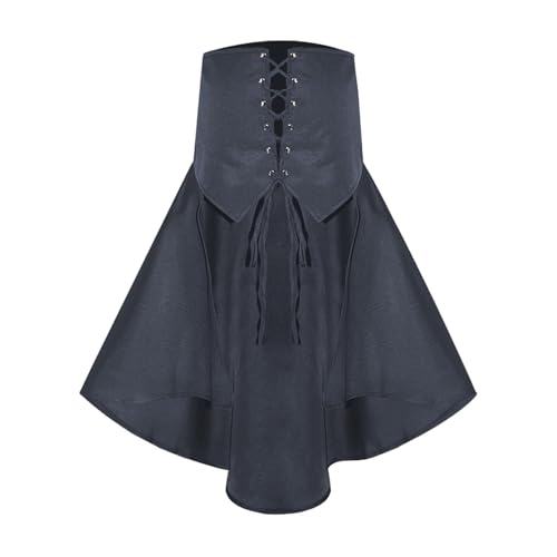 Gothic Kleidung Damen Mittelalter Rock Piratenkostüm Set Kleid Mit Piraten Korsett Faschingskostüm Für Halloween Karneval Steampunk Rocke Vintage Röcke Viktorianisches Renaissance Piratenrock Gothic Kleidung Damen Mittelalter Rock Piratenkostüm Set Kleid Mit Piraten Korsett Faschingskostüm Für Halloween Karneval Steampunk Rocke Vintage Röcke Viktorianisches Renaissance Piratenrock von JVHYANFUL