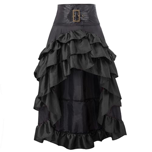 Gothic Kleidung Damen Mittelalter Rock Piratenkostüm Set Kleid Mit Piraten Korsett Faschingskostüm Für Halloween Karneval Steampunk Rocke Vintage Röcke Viktorianisches Renaissance Piratenrock Gothic Kleidung Damen Mittelalter Rock Piratenkostüm Set Kleid Mit Piraten Korsett Faschingskostüm Für Halloween Karneval Steampunk Rocke Vintage Röcke Viktorianisches Renaissance Piratenrock von JVHYANFUL