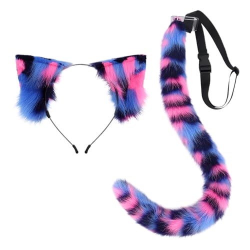 Kunstpelz Fuchs Maske Wolf Katze flauschiger Schwanz und Leder Halskette Set Halloween Party Cosplay Kostüm Accessoire Fuchsschwanz Plüsch Flauschige Pfotenhandschuhe Weihnachten für Mädchen Frauen Kunstpelz Fuchs Maske Wolf Katze flauschiger Schwanz und Leder Halskette Set Halloween Party Cosplay Kostüm Accessoire Fuchsschwanz Plüsch Flauschige Pfotenhandschuhe Weihnachten für Mädchen Frauen von JVHYANFUL
