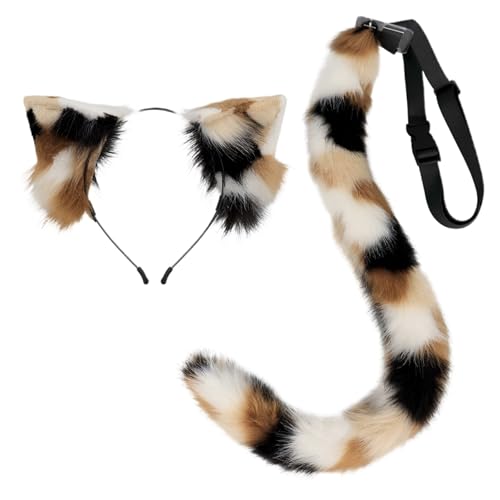 Kunstpelz Fuchs Maske Wolf Katze flauschiger Schwanz und Leder Halskette Set Halloween Party Cosplay Kostüm Accessoire Fuchsschwanz Plüsch Flauschige Pfotenhandschuhe Weihnachten für Mädchen Frauen Kunstpelz Fuchs Maske Wolf Katze flauschiger Schwanz und Leder Halskette Set Halloween Party Cosplay Kostüm Accessoire Fuchsschwanz Plüsch Flauschige Pfotenhandschuhe Weihnachten für Mädchen Frauen von JVHYANFUL