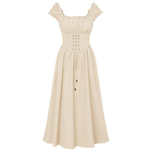 Renaissance Kostüm Frauen Mittelalterliches Kleid mit Trompetenärmel Gothic Damen Mittelalter Kleidung für Halloween Karneval damenmittelalter damengothic damenhalloween kostümgothic kleidhexenkostüm Renaissance Kostüm Frauen Mittelalterliches Kleid mit Trompetenärmel Gothic Damen Mittelalter Kleidung für Halloween Karneval damenmittelalter damengothic damenhalloween kostümgothic kleidhexenkostüm von JVHYANFUL