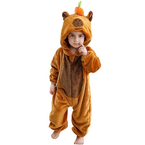 JVJQ Neutrale Babykleidung, Baby Flanell Tier Nachtwäsche, Heimbekleidung von JVJQ
