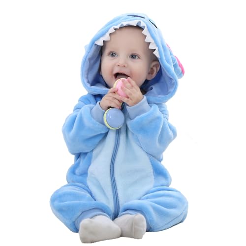 JVJQ Neutrale Babykleidung, Baby Flanell Tier Nachtwäsche, Heimbekleidung von JVJQ