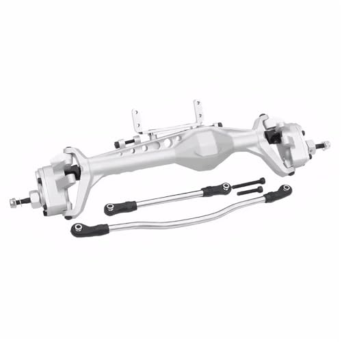 Kompatibel Mit Axial Für Capra UTB10 1.9 Für UTB 1/10 RC Crawler Auto Upgrade Teile Vordere Hinterachse Ersatzportalachse Vorder Hinterachse RC(Silver,Front Axle) von JVRWSC