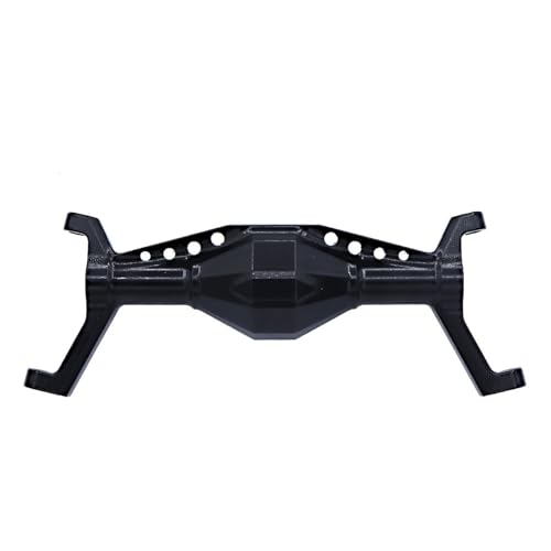 Kompatibel Mit Axial Für Capra UTB18 1/18 RC Auto Upgrade Teil Zubehör Ersatzteile Aluminiumlegierung Vorderachsgehäuse Ferngesteuerte Autoteile(Black,Front) von JVRWSC