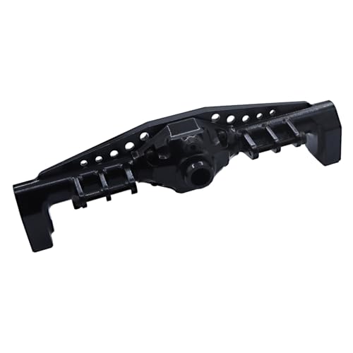 Kompatibel Mit Axial Für Capra UTB18 1/18 RC Auto Upgrade Teil Zubehör Ersatzteile Aluminiumlegierung Vorderachsgehäuse Ferngesteuerte Autoteile(Black,Rear) von JVRWSC