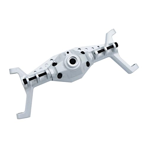 Kompatibel Mit Axial Für Capra UTB18 1/18 RC Auto Upgrade Teil Zubehör Ersatzteile Aluminiumlegierung Vorderachsgehäuse Ferngesteuerte Autoteile(Gray,Rear) von JVRWSC