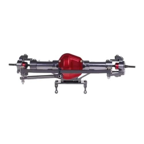 Kompatibel Mit Axial Für SCX10 1:10 RC Für Rock Crawler Auto-Upgrade-Teile CNC-Metall-Vorder-/Hinterachse Ersatzzubehör Vorder Hinterachse RC(Front) von JVRWSC