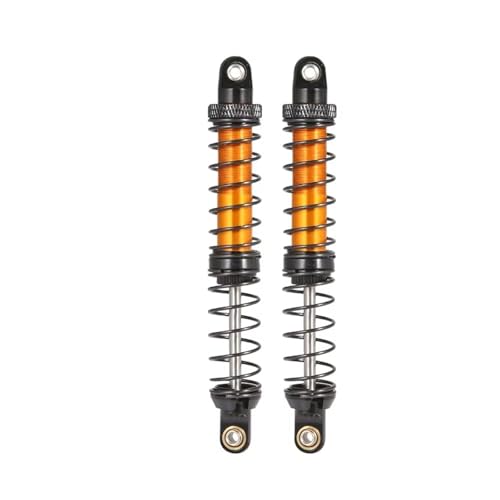 Kompatibel Mit Axial Für SCX10 90046 AXI03007 Für TRX4 Für TRX6 1/10 RC-Autoteile Stoßdämpfer Metallöldämpfer RC-Zubehör(Black,100MM) von JVRWSC