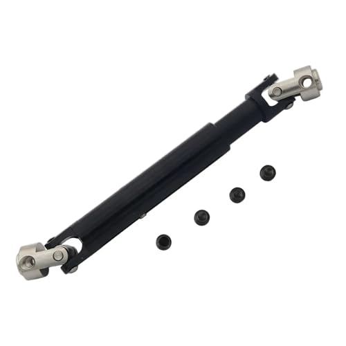 Kompatibel Mit Axial Für SCX10 AX10 Für Tamiya CC01 D90 TF2 1/10 RC Für Rock Crawler Autos Teile Antriebswellengelenk CVD-Teile 103-150 Mm RC-Zubehör(Black) von JVRWSC