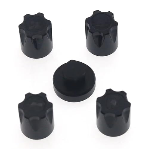 Kompatibel Mit Axial Für SCX10 D90 Für TRX4 TF2 CC01 Für Capra 1/10 RC Crawler Car Upgrade Metallfelgen-Mittelkappe M4-Mutter 4 STÜCKE RC-Zubehör(Black) von JVRWSC