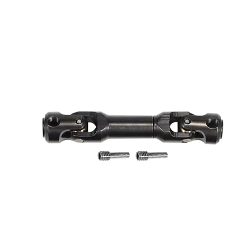 Kompatibel Mit Axial Für SCX10 Für Capra Für TRX4 Für TRX6 Für Element Für Enduro Für Redcat 1/10 RC Crawler Auto Metallantriebswelle Ferngesteuerte Autoteile(60-77MM Black) von JVRWSC