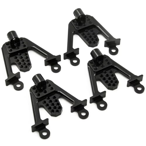 Kompatibel Mit Axial Für SCX10 Für Dingo Für Honcho 1/10 RC Crawler Teile Vorne Hinten Stoßdämpfer Schocks Türme Montieren Post Lift Ferngesteuerte Autoteile(Black) von JVRWSC