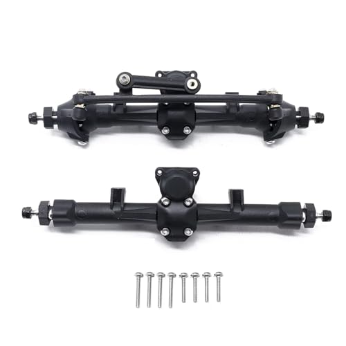 Kompatibel Mit Axial Für SCX24 1/24 RC Crawler Car Upgrades Teile Ersatzzubehör Kunststoff Vorder- Und Hinterachse Set Ferngesteuerte Autoteile Kompatibel Mit Axial Für SCX24 1/24 RC Crawler Car Upgrades Teile Ersatzzubehör Kunststoff Vorder- Und Hinterachse Set Ferngesteuerte Autoteile von JVRWSC
