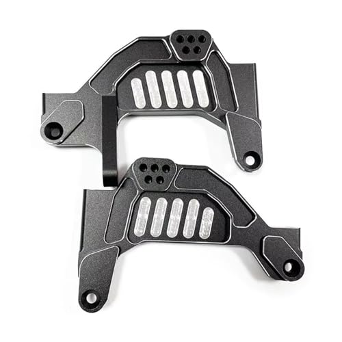 Kompatibel Mit Axial Für SCX6 1/6 RC -Auto -Upgrade -Teile Zubehör Ersatzteile 2pcs Aluminiumlegierung Vorne Schockturm Ferngesteuerte Autoteile(Black) von JVRWSC