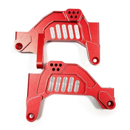 Kompatibel Mit Axial Für SCX6 1/6 RC -Auto -Upgrade -Teile Zubehör Ersatzteile 2pcs Aluminiumlegierung Vorne Schockturm Ferngesteuerte Autoteile(Red) von JVRWSC