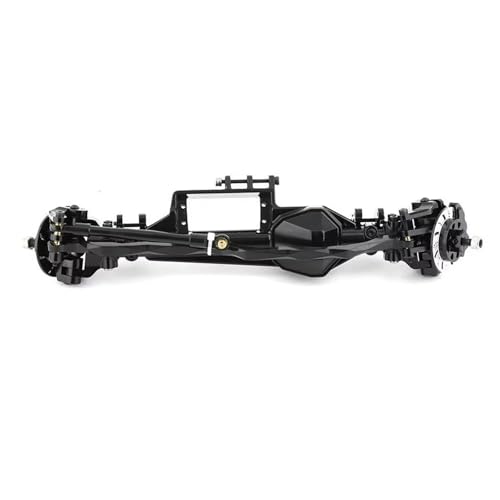 Kompatibel Mit Axial RBX10 Für Ryft 1/10 RC Crawler Auto Metall Vorder- Und Hinterachse Upgrade Ersatzteile Zubehör Vorder Hinterachse RC(Black,Front Axle) von JVRWSC