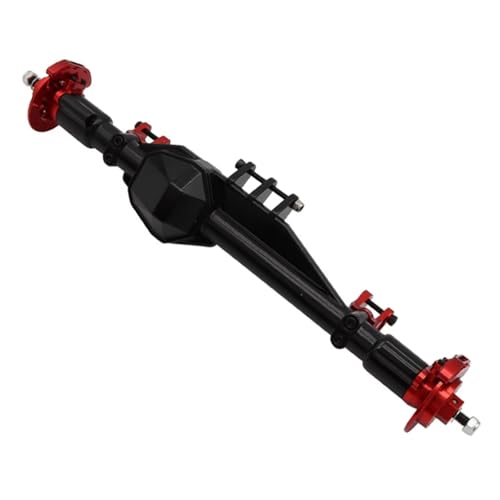 Kompatibel Mit Axial RBX10 Für Ryft Metal Vorder- Und Hinterachsenbaugruppen 1/10 RC Offroad-Upgradezubehör Vorder Hinterachse RC(Red,Rear Axle) von JVRWSC