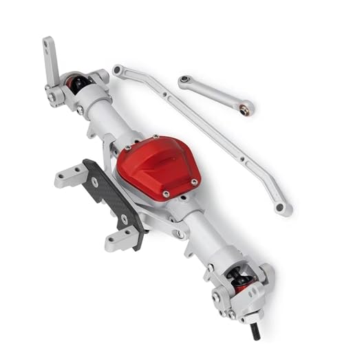 Kompatibel Mit Axial SCX10 Für TFL-Tuningteile, Achse, RC-Auto, Vorne Und Hinten, Gerade Achse Mit Stahlachsgetriebe, 1/10 RC Crawler Vorder Hinterachse RC(Front) von JVRWSC