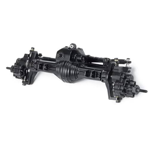 Kompatibel Mit Axial SCX10 II 90028, Upgrade-Teile Für Die Metallachse, RC-Auto, Vorne Und Hinten, Gerade Achse, 1/10 RC Crawler Zubehör Vorder Hinterachse RC(Front Axle) von JVRWSC