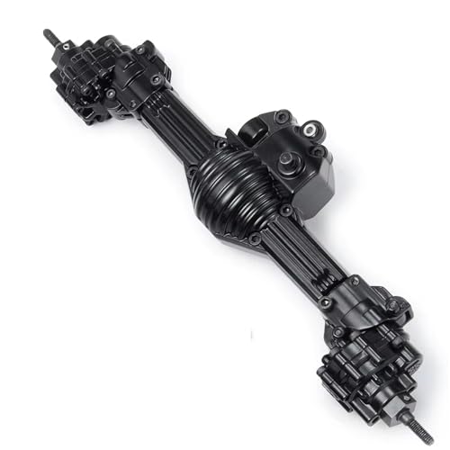 Kompatibel Mit Axial SCX10 II 90028, Upgrade-Teile Für Die Metallachse, RC-Auto, Vorne Und Hinten, Gerade Achse, 1/10 RC Für Rock Crawler-Zubehör Vorder Hinterachse RC(Rear) von JVRWSC