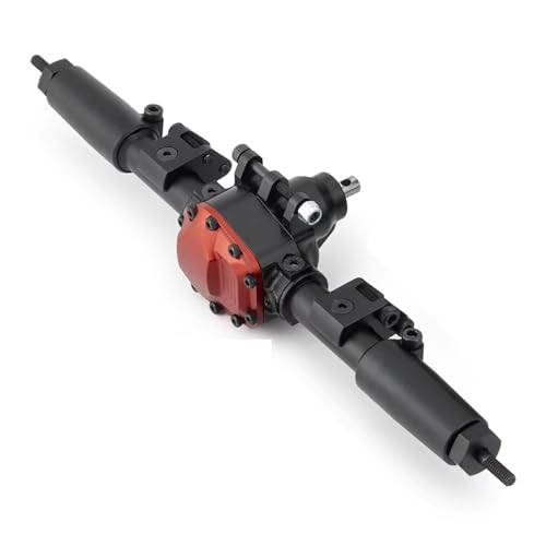 Kompatibel Mit Axial SCX10 II 90046 1/10 RC Crawler Upgrade-Teile RC Auto Vordere Hinterachse CNC Metall Gerade Achse Zubehör Vorder Hinterachse RC(Rear Axle) von JVRWSC