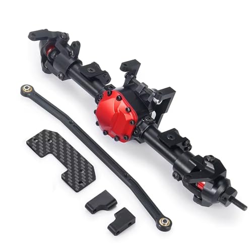 Kompatibel Mit Axial SCX10 II 90046 90047 90027 90028 1/10 RC Für Rock Crawler Auto Für Modellteile Metall Vorne/hinten Portalachse Vorder Hinterachse RC(Front) von JVRWSC